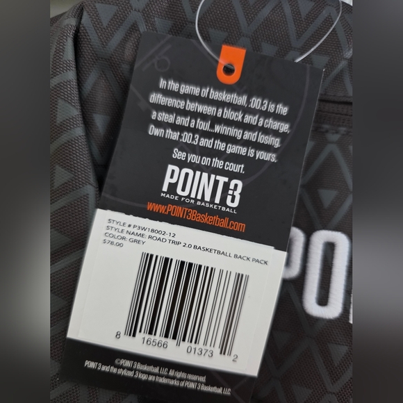 NWT Basketball Backpack - Picture 5 of 5